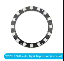5V  16 BITS WS2812 5050 RGB LED Ring Lamp Light + Integrated Drivers For Arduino Diy – KSH 200 at HIMASTORES Mombasa, Kenya – Top quality displays in Kenya. Best electronics shop in Kenya for Arduino, ESP32, Raspberry Pi, sensors and IoT devices.