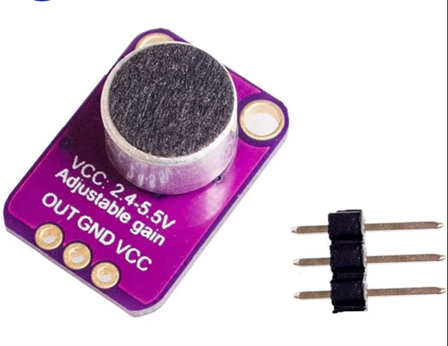 MAX4466 Microphone Amplifier Module Electret Mic Adjustable Gain Audio Sensor Board for Arduino DIY – KSH 400 at HIMASTORES Mombasa, Kenya – Top quality amplifiers in Kenya. Best electronics shop in Kenya for Arduino, ESP32, Raspberry Pi, sensors and IoT devices.