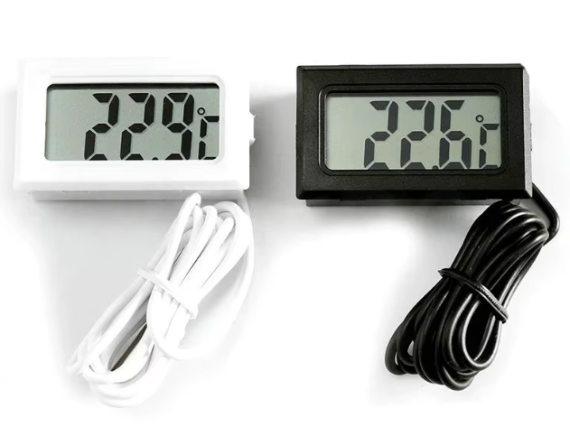 Mini LCD digital thermometer used for freezer temperature - 50-110℃ refrigerator thermometer indoor and outdoor waterproof probe – KSH 500 at HIMASTORES Mombasa – best electronics in Kenya