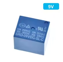 SRD-9VDC- 10A 250VAC 5PIN RELAY – KSH 70 at HIMASTORES Mombasa, Kenya – Top quality relays in Kenya. Best electronics shop in Kenya for Arduino, ESP32, Raspberry Pi, sensors and IoT devices.