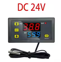 W3230 Mini Digital Temperature Controller  24VThermostat Regulator Heating Cooling Control Thermoregulator With Sensor – KSH 700 at HIMASTORES Mombasa – best electronics in Kenya